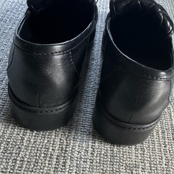 Authentic Chanel Quilted Black Loafers - Picture 6 of 11